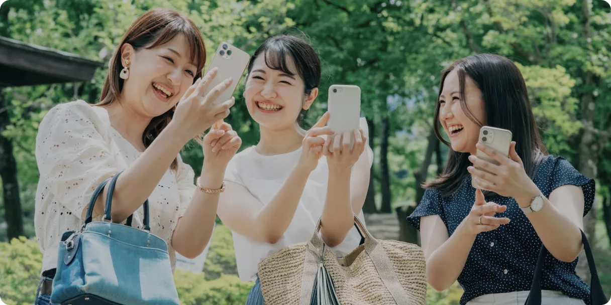 InstagramやLINEなどのSNSマーケティングによって来店したターゲット層のイメージ